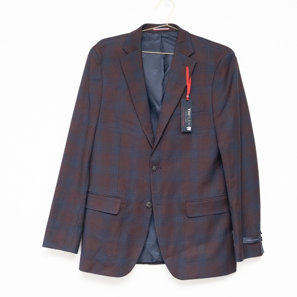 Tommy Hilfiger. Conrad Plaid Sport Coat. - Picture 1 of 6
